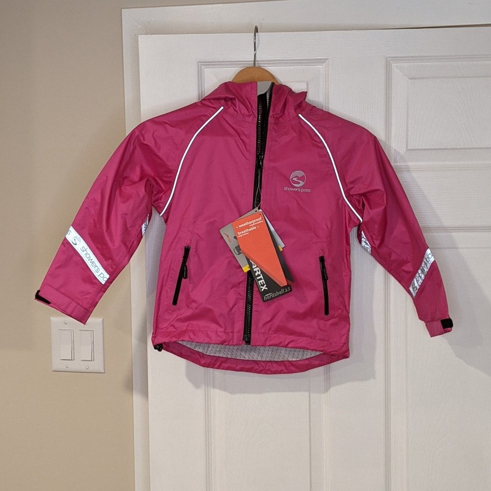 Kids Cycling Rain Jacket